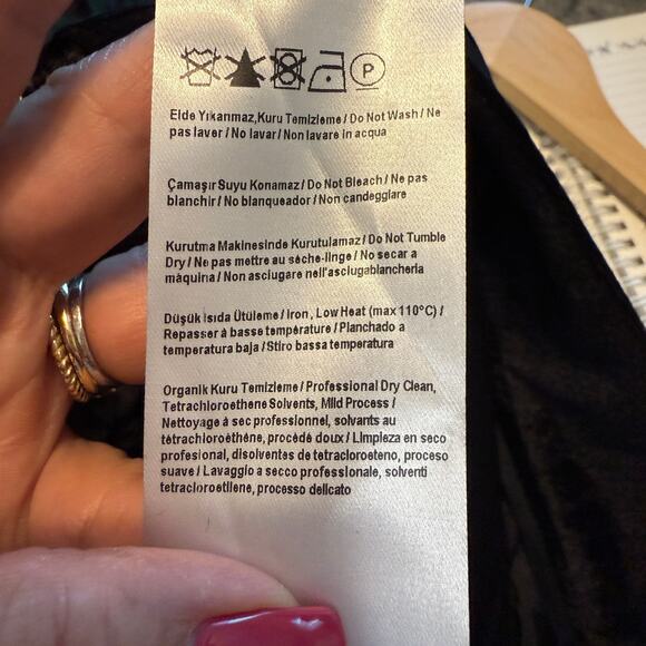 Women's Exquise Tulle Black Polka Dot Midi Arlo Skirt Size Size 2 NEW - Picture 7 of 12